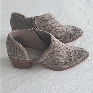 1. state perforated booties
